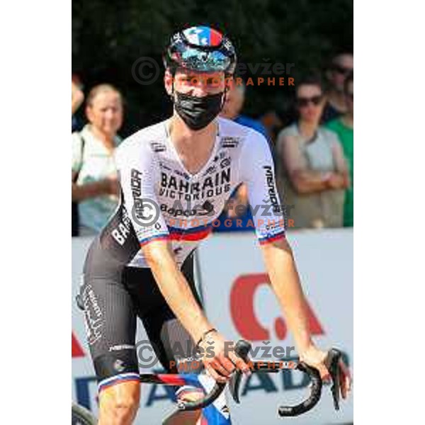 Matej Mohoric at second stage of professional cycling race Dirka po Sloveniji- Tour of Slovenia from Ptuj to Rogaska Slatina on June 16, 2022