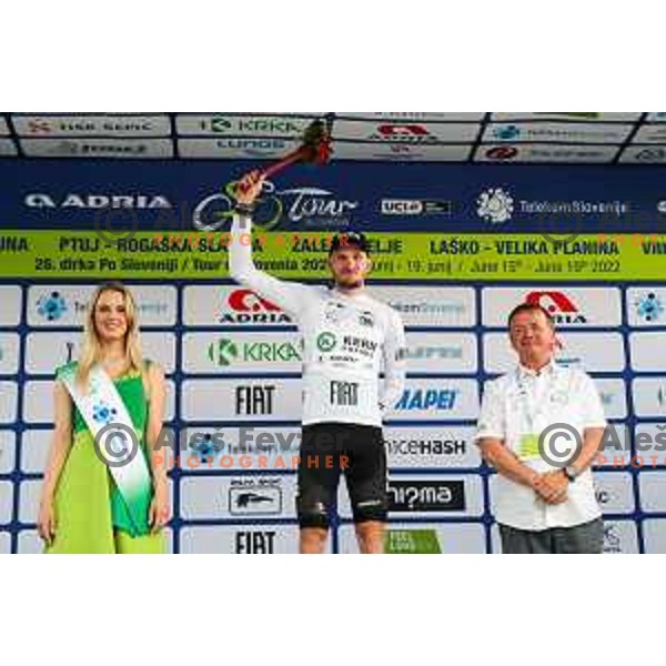 Vojtech Repa at second stage of professional cycling race Dirka po Sloveniji- Tour of Slovenia from Ptuj to Rogaska Slatina on June 16, 2022