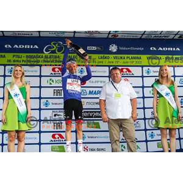 Rafal Majka at second stage of professional cycling race Dirka po Sloveniji- Tour of Slovenia from Ptuj to Rogaska Slatina on June 16, 2022