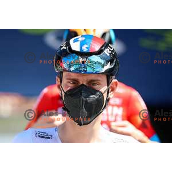 Matej Mohoric at third stage of professional cycling race Dirka po Sloveniji- Tour of Slovenia from Zalec to Celje on June 17, 2022