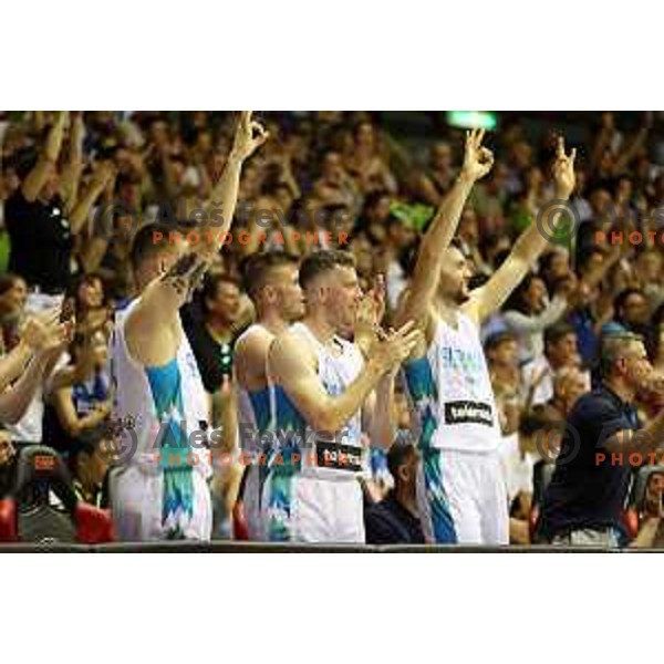 Goran dragic during basketball friendly match between Italy and Slovenia in Allianz Dome, Trieste, Italy on June 25, 2022