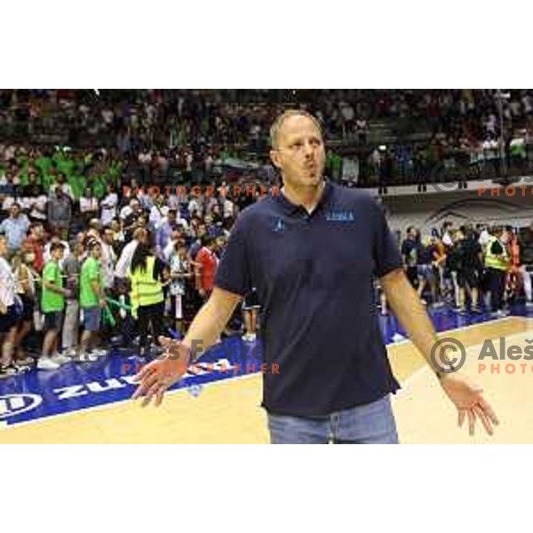 Basketball friendly match between Italy and Slovenia in Allianz Dome, Trieste, Italy on June 25, 2022