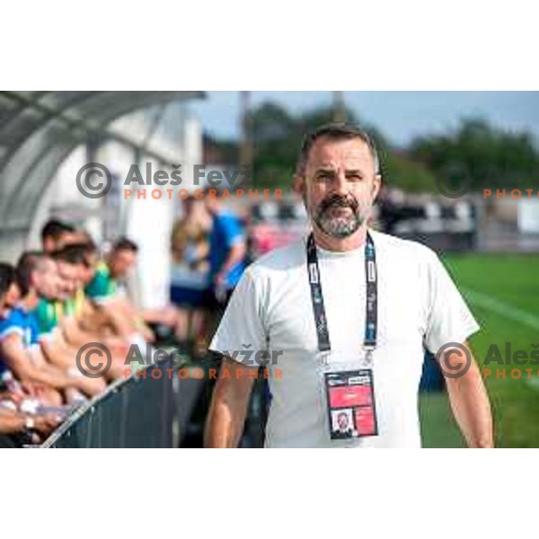 Dusan Kosic during Prva Liga Telemach 2022-2023 football match between Tabor Sezana and Olimpija in Sezana, Slovenia on July 24, 2022