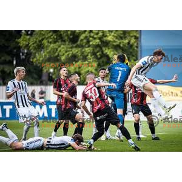 in action during Prva liga Telemach football match between Mura and Tabor in Fazanerija, Murska Sobota, Slovenia on August 13, 2022. Photo: Jure Banfi