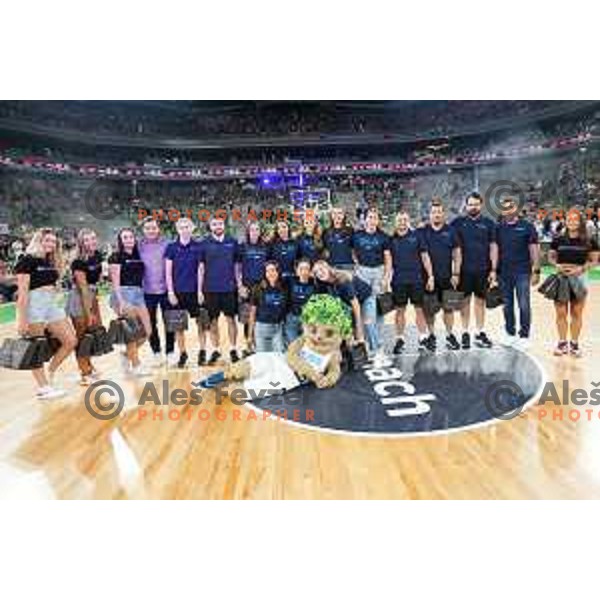 KZS awards prior the Telemach match between Slovenia and Serbia in SRC Stozice, Ljubljana, Slovenia on August 17, 2022
