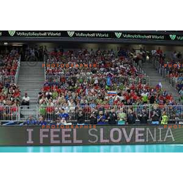 Saso Stalekar during eight-final of FIVB Volleyball Men\'s World Championship 2022 between Slovenia and Germany in Arena Stozice, Ljubljana, Slovenia on September 3, 2022
