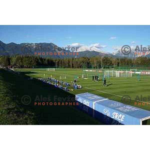 during the practice session of Slovenia National football team in NNC Brdo, Slovenia on September 19, 2022