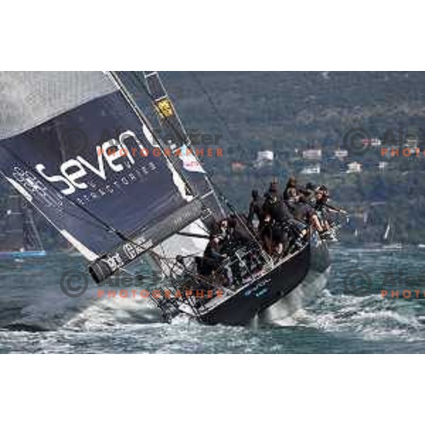 Team EWOL at Barcolana 54th edition Sailing regatta in Trieste, Italy on October 9, 2022