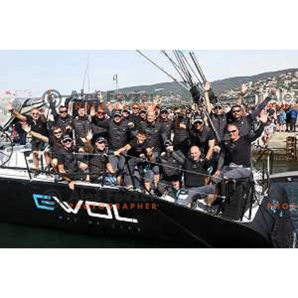 Team EWOL at Barcolana 54th edition Sailing regatta in Trieste, Italy on October 9, 2022
