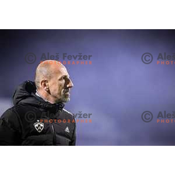 Damir Krznar, head coach of Maribor during Prva liga Telemach football match between Celje and Maribor in Arena z’dezele, Celje, Slovenia on October 29, 2022. Photo: Jure Banfi