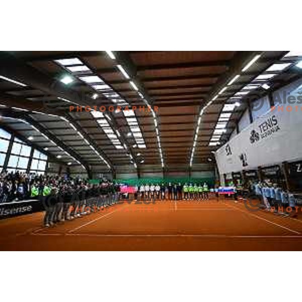 Tennis Slovenia-China, Billie Jean King Cup in Velenje, Slovenia on November 11, 2022