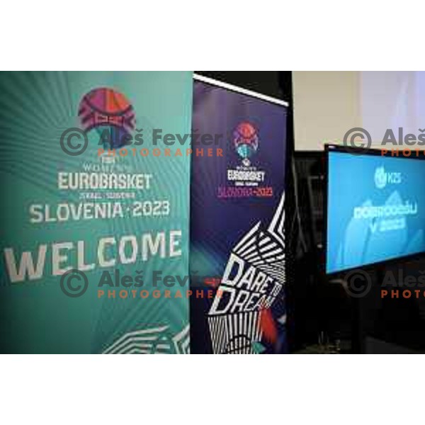Reception of Slovenia Basketball federation in BTC, Ljubljana on January 19, 2021