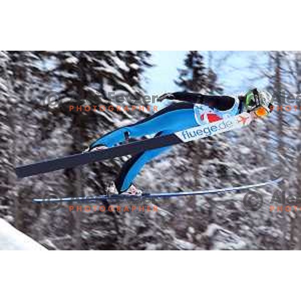 Tinkara Komar (SLO) competes at European Youth Olympic Festival in Ski jumping mix team event in Planica during EYOF Tarvisio 2023 on January 27, 2023