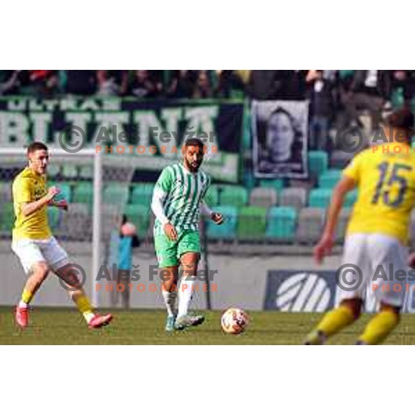 Of Olimpija during Prva Liga Telemach 2022-2023 football match between Olimpija and Bravo in SRC Stozice, Ljubljana, Slovenia on February 11, 2023