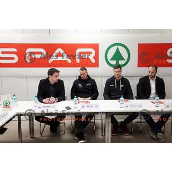 Spar Cup Press conference, Ljubljana on February 14, 2023