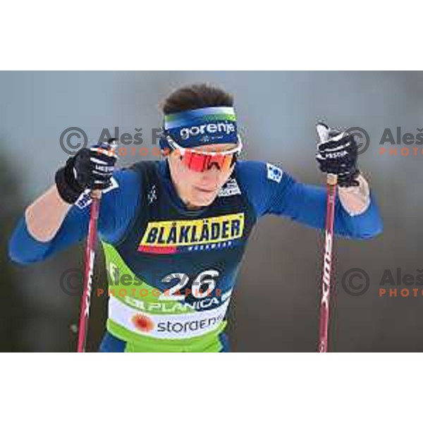 Eva Urevc (SLO) competes in Women\'s Cross-country Sprint at Planica 2023 World Nordic Championships, Slovenia on February 23, 2023