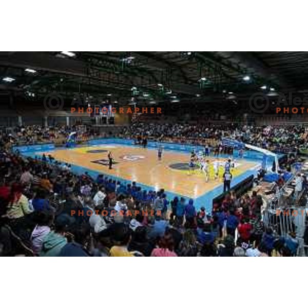 Bonifika Hall during FIBA basketball World Cup 2023 European Qualifiers between Slovenia and Israel in Koper, Slovenia on February 27, 2023 