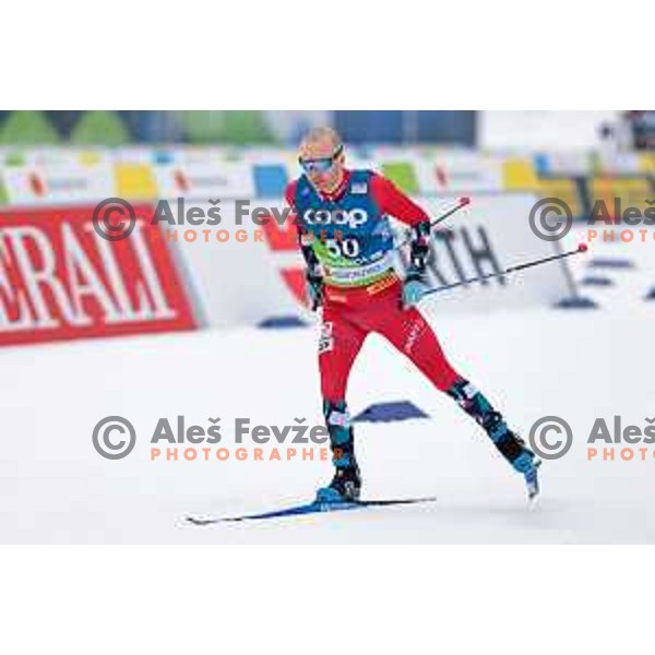 Sjur Roethe (NOR) competes at Cross country Men 15 km Interval start Free at Planica 2023 World Nordic Championships, Slovenia on March 1, 2023