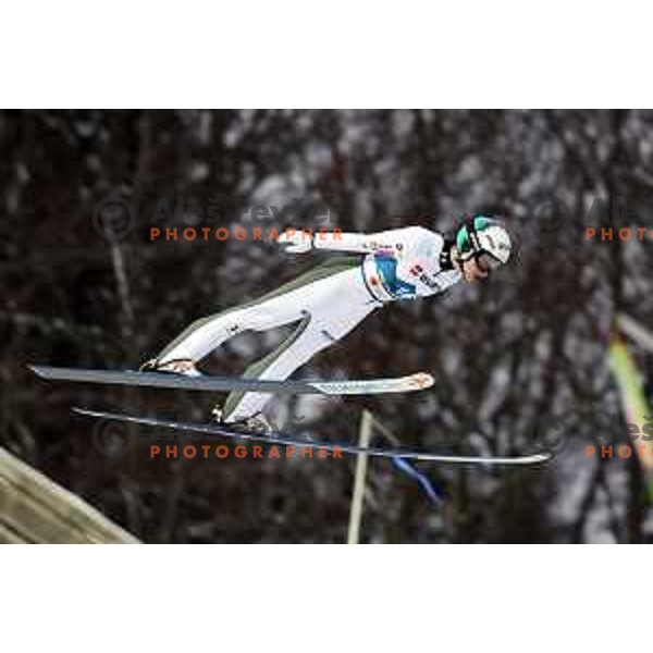 Maja Vtic (SLO) competes in Ski jumping Women Large Hill at Planica 2023 World Nordic Championships, Slovenia on March 1, 2023