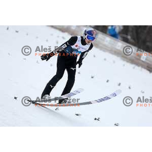 Ryoyu Kobayashi (JPN) during Men Large Hill Individual Qualifications Planica 2023 World Nordic Ski Championships in Kranjska Gora, Slovenia on March 2, 2023