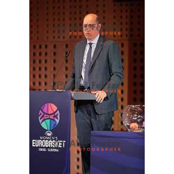Official draw for Women’s Eurobasket 2023 in Brdo Congress Centre, Slovenia on March 8, 2023