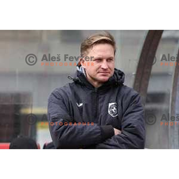 Ales Arnol, head coach of Bravo during Prva Liga Telemach 2022-2023 football match between Bravo and Maribor in Ljubljana, Slovenia on March 15, 2023