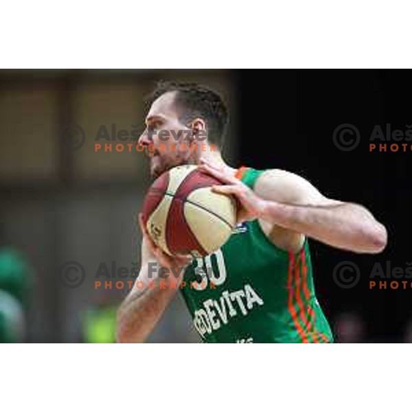 Zoran Dragic of Cedevita Olimpija in action during ABA league 2022-2033 regular season match between Cedevita Olimpija and Cibona (CRO) in Ljubljana, Slovenia on March 18, 2023