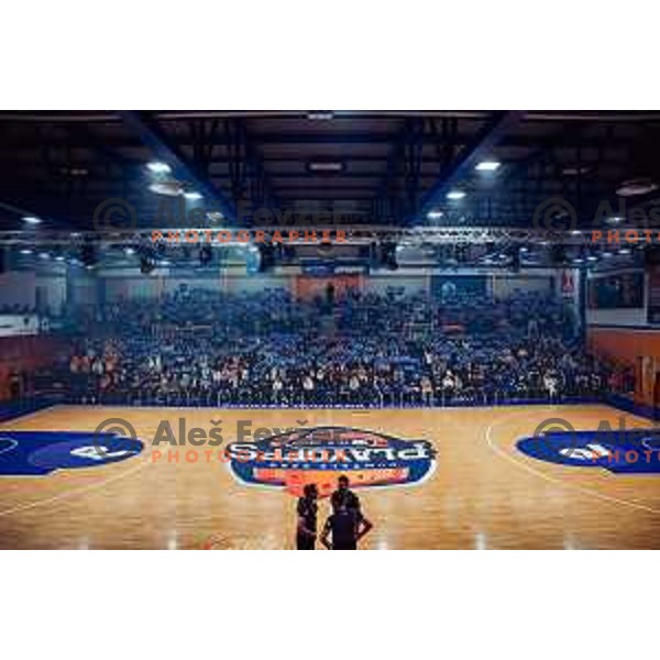 during ABA League 2 2022-2023 final match between Helios Suns and Krka (SLO) in Domžale, Slovenia on April 16, 2023. Foto: Filip Barbalić