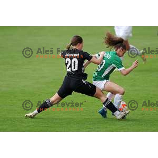 in action during Pivovarna Union Slovenian Cup match between ZNK Mura Nona and ZNK Olimpija in Celje on May 6, 2023 , Slovenia on April 23, 2023