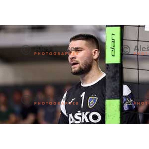 in action during handball Slovenian Cup match between Jerusalem Ormoz and Celje Pivovarna Lasko in Ormoz on May 7, 2023 , Slovenia on April 23, 2023