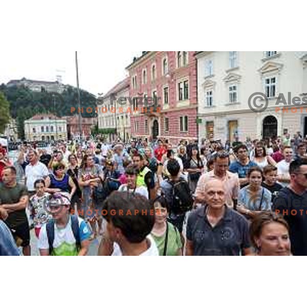 Tadej Pogacar, Charity event, Ljubljana on August 23, 2023