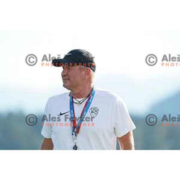 Matjaz Kek during Slovenia National Team practice, Brdo pri Kranju on September 4, 2023 