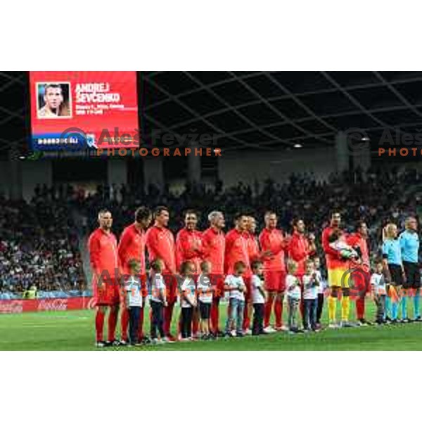 UEFA Charity match in Ljubljana, Slovenia on September 15, 2023