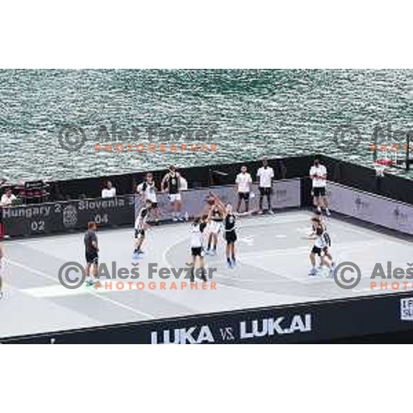 Luka 2 Bled, 3x3 basketball, Bled, Slovenia on September 16, 2023