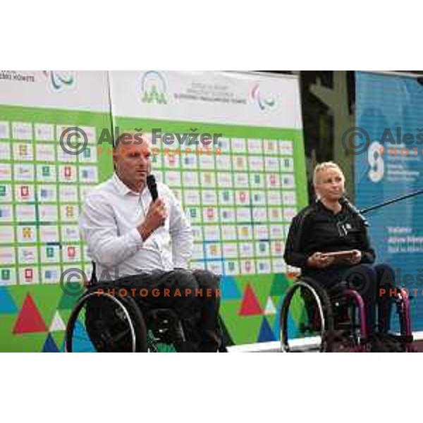 Parafest of Slovenia Paralympic team, Ljubljana on September 21, 2023