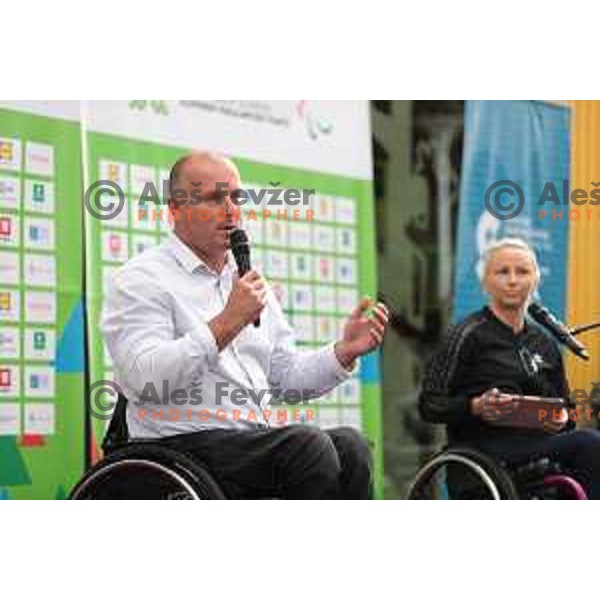Parafest of Slovenia Paralympic team, Ljubljana on September 21, 2023