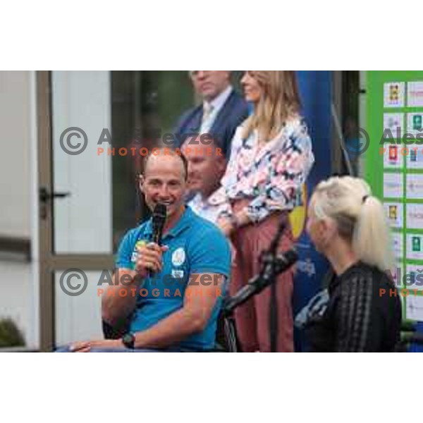 Anej Doplihar at Parafest of Slovenia Paralympic team, Ljubljana on September 21, 2023 