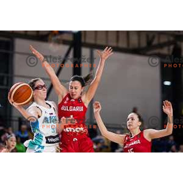 Blaza Ceh of Slovenia in action during FIBA Women’s EuroBasket Qualifiers match between national teams of Slovenia and Bulgaria, Kodeljevo Hall on November 12, Ljubljana, Slovenia.