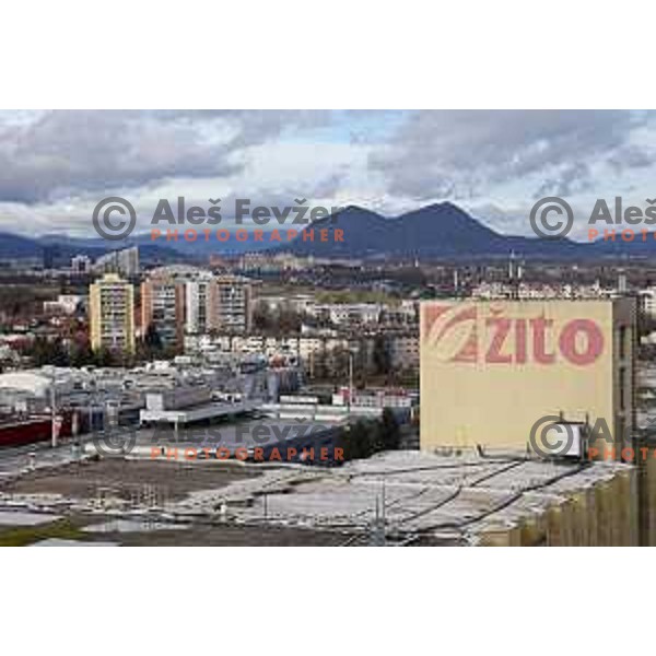 BTC City shopping in Ljubljana, Slovenia on January 18, 2024
