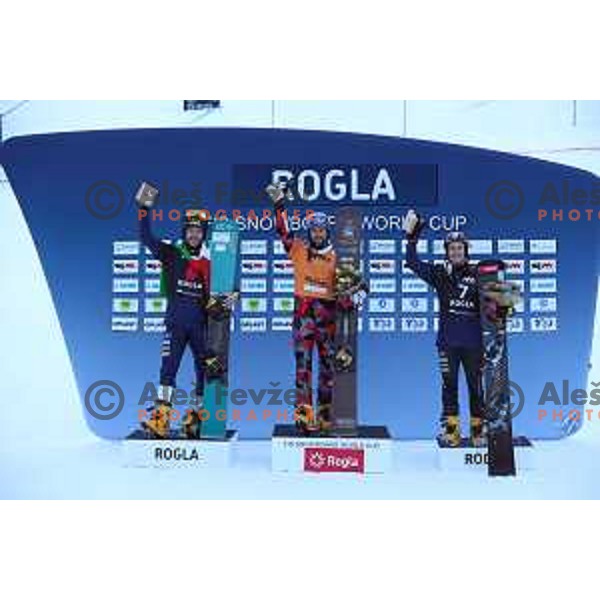 FIS World Cup Snowboard Giant Slalom, Rogla, Slovenia on January 25, 2024