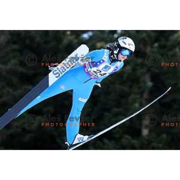 FIS World Cup ski jumping Women’s competition in Ljubno ob Savinji, Slovenia on January 28, 2024