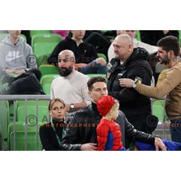 Director of FMP, Filip Covic, gets ejected from Arena Stozice during ABA League 2023-2024 regular season basketball match between Cedevita Olimpija and FMP in Ljubljana, Slovenia on February 10, 2024. Foto: Filip Barbalic