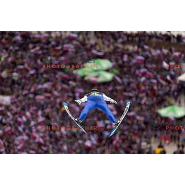 Domen Prevc (SLO) at Team Competition during the Final of the World Cup ski jumping in Planica, Slovenia on March 23, 2024