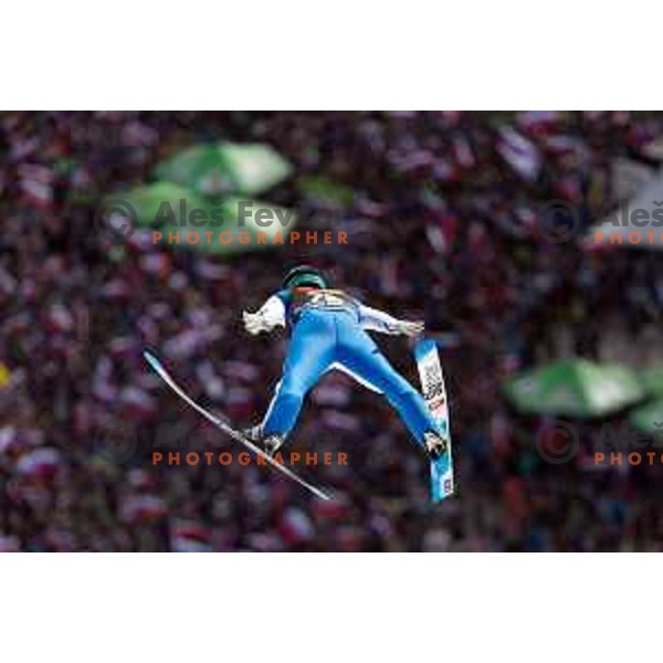 Peter Prevc (SLO) at Team Competition during the Final of the World Cup ski jumping in Planica, Slovenia on March 23, 2024