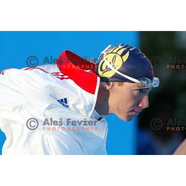 Duje Draganja of Croatia competes in Athens 2004 Summers Olympic games on August 19, 2004