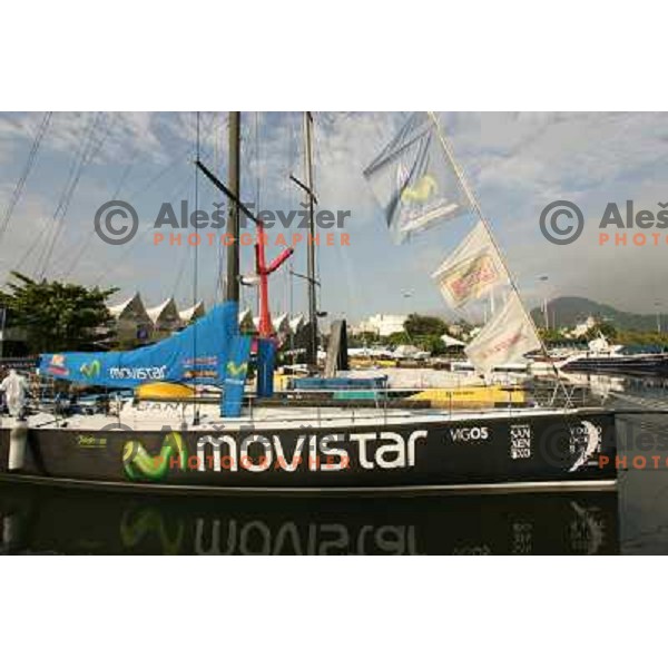 Movistar yacht in Marina da Gloria