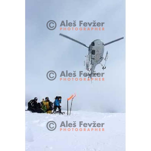  Heli skiing with Last Frontier in Canada, march 2010 