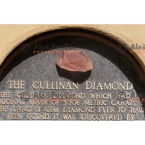The biggest Diamond Mine in the world in Cullinan, South Africa on June 10th 2010 