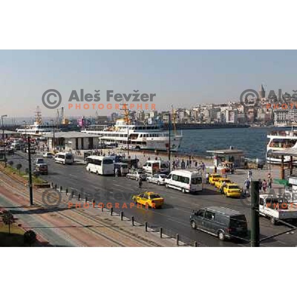 port of Istanbul on August 31, 2010 , Turkey 