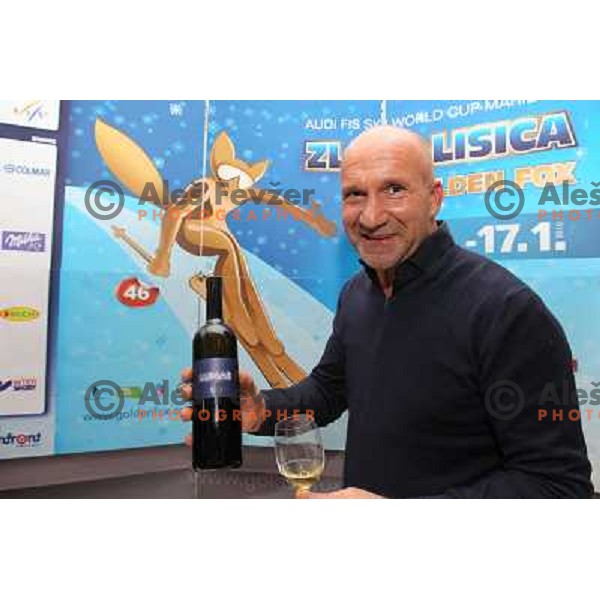 Ales Kristancic, winemaker from Goriska Brda- Collio, during 46. Zlata Lisica- Golden Fox World Cup Race in Maribor, Slovenia on January 16, 2010 